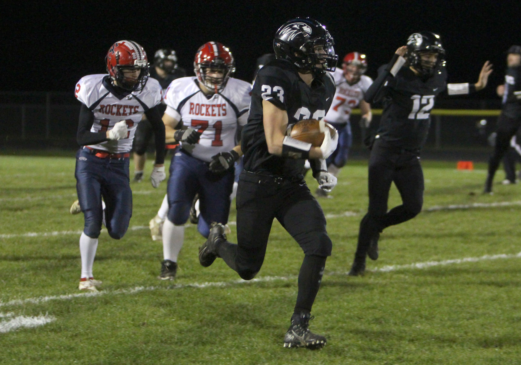 Spencer/Columbus at Bloomer football 10-25-19